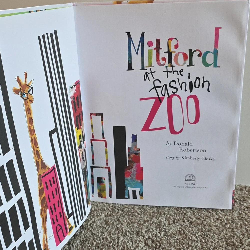 Young Charlotte Filmmaker And Mitford At The Fashion Zoo Hardcover Book Set